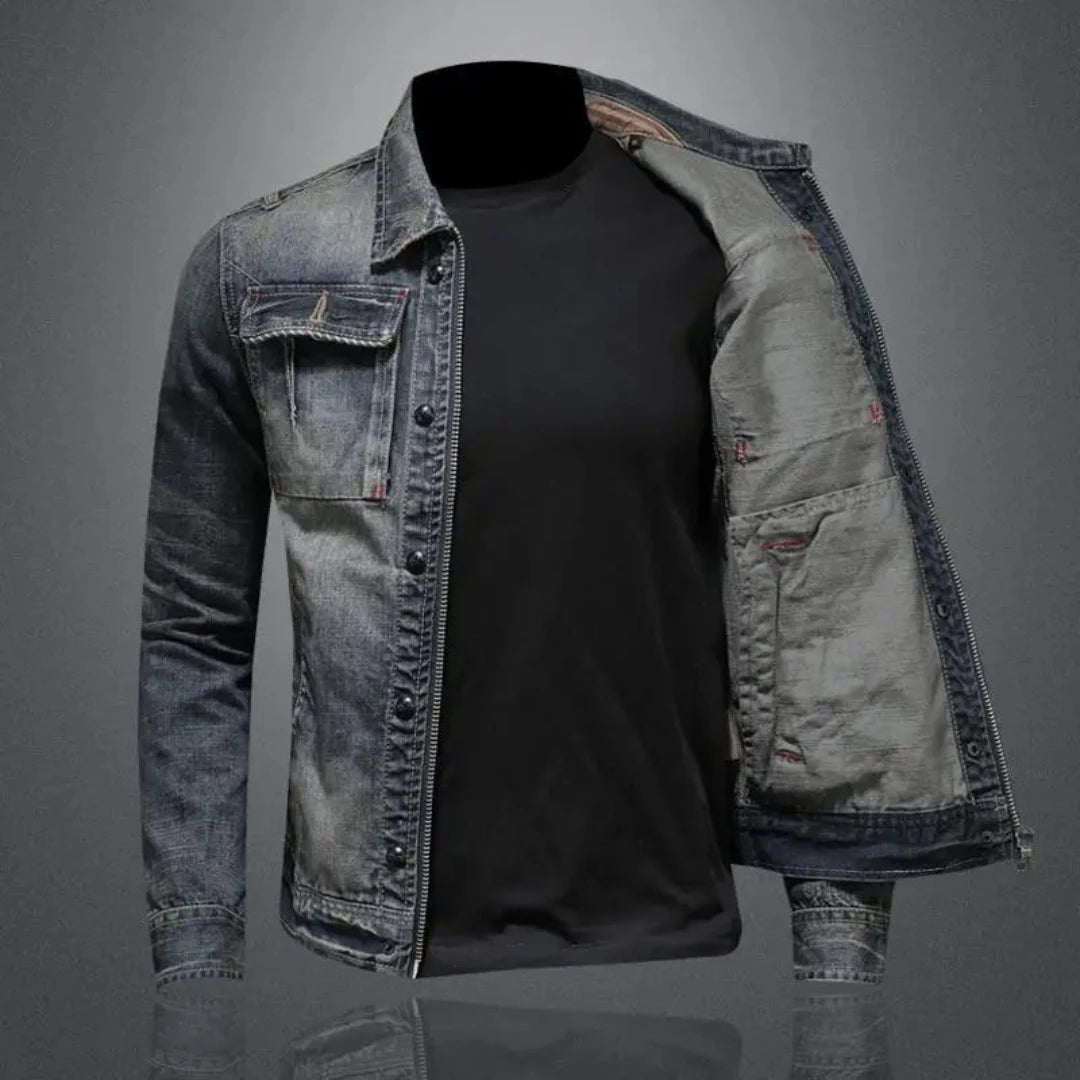 Thierry - Retro-Jeansjacke