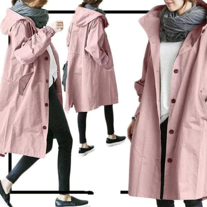 Celin - Wind- und wasserdichter Damen-Trenchcoat